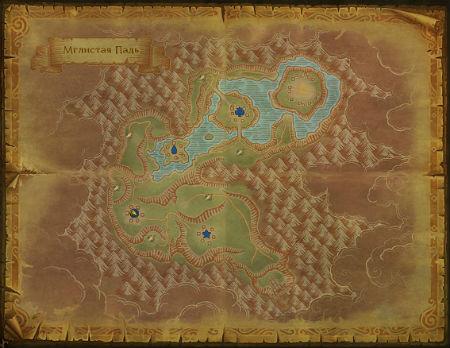 Battle for Misty Glade Map