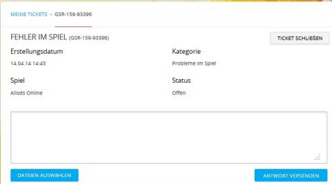 Ticket Status