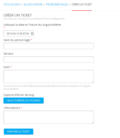 Ticket Template
